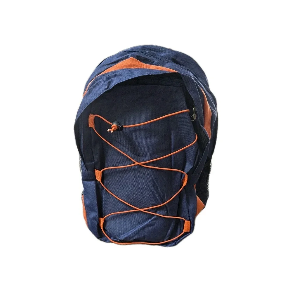 17 Inch Kids Orange And Blue‎ Backpack With Side Pockets